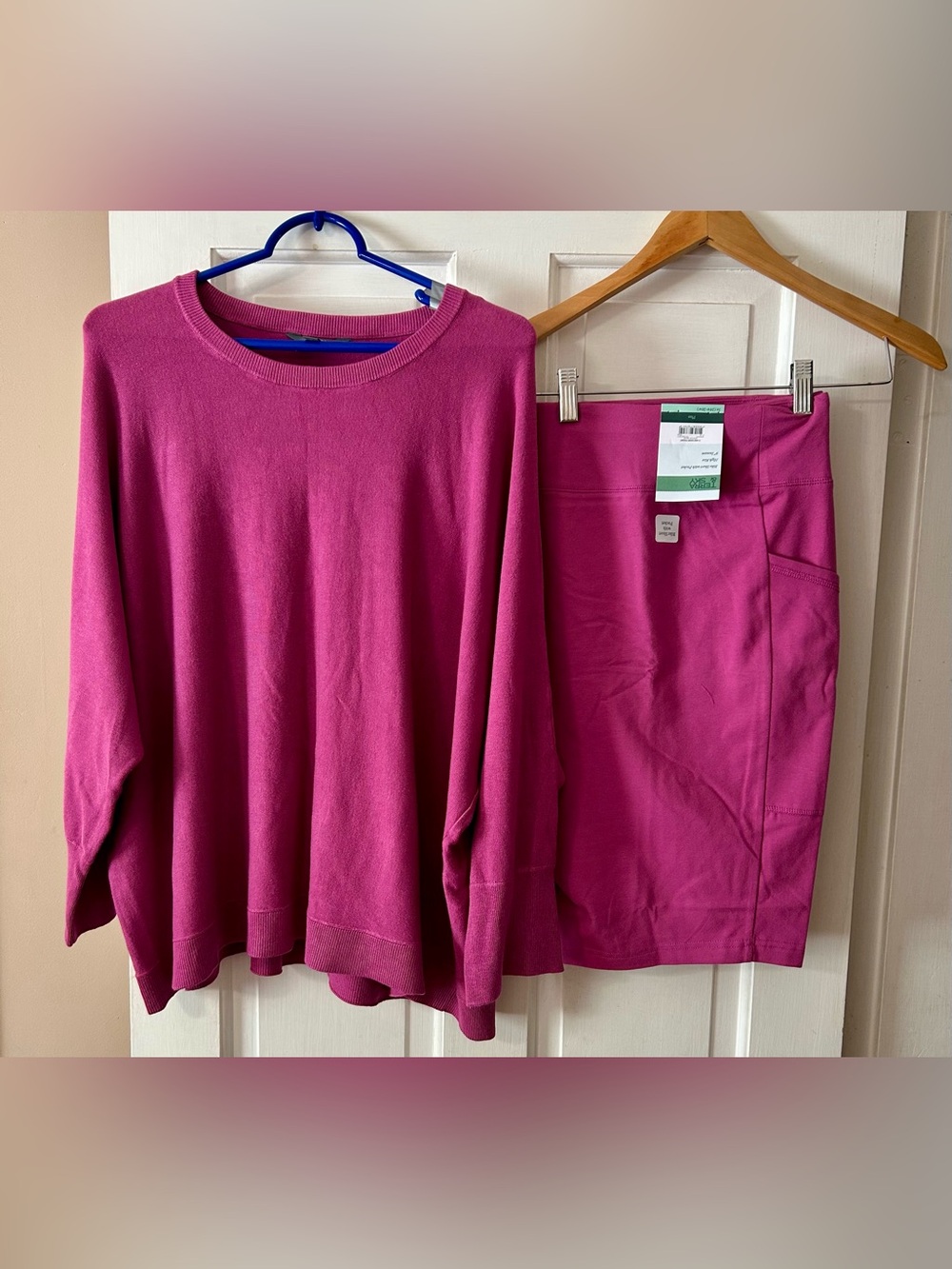 Women’s Terra & Sky Bike Shorts w/ Matching Pull over Cute Set 3x